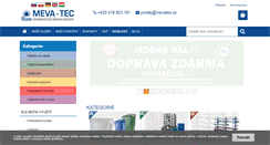 Desktop Screenshot of mevatec.cz